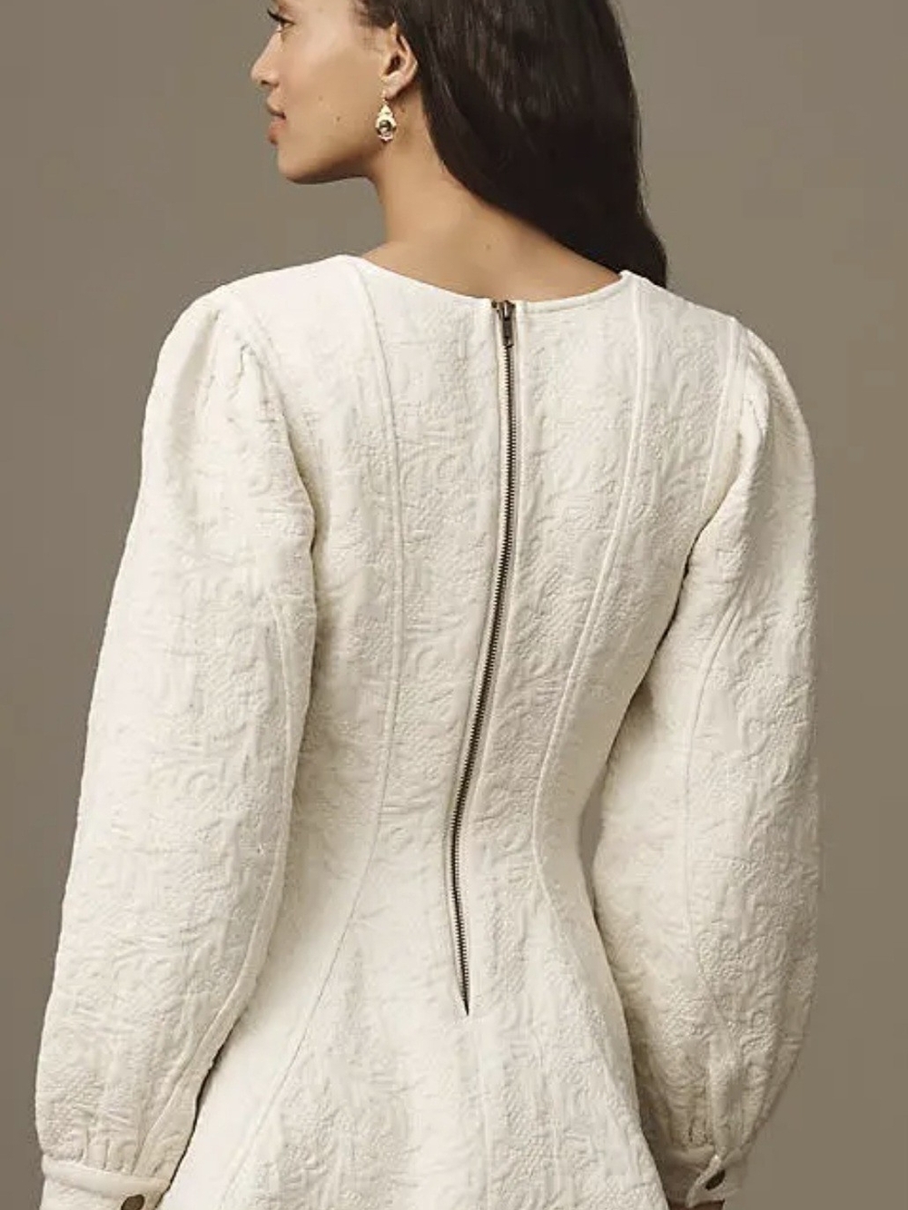 NWT Pilcro Long-Sleeve Dress Sz 2 - Picture 4 of 7